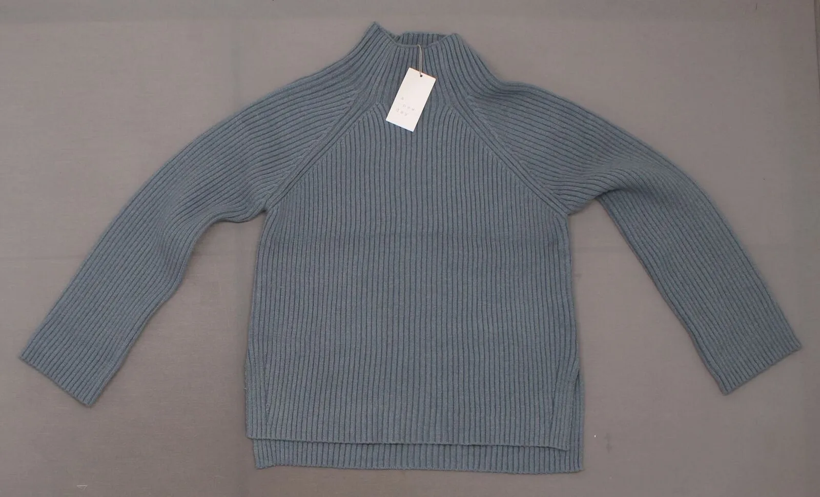 A New Day Women's Ribbed Long Sleeve Crewneck Pullover Sweater