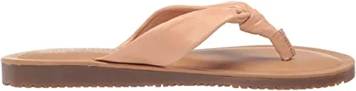 Bella Vita Made in Italy Women's Thong Sandal Flat, Natural Italian Leather, 8