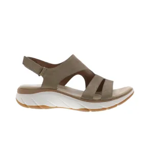 Bionica Akela BI0019003 Womens Brown Leather Slip On Slingback Sandals Shoes
