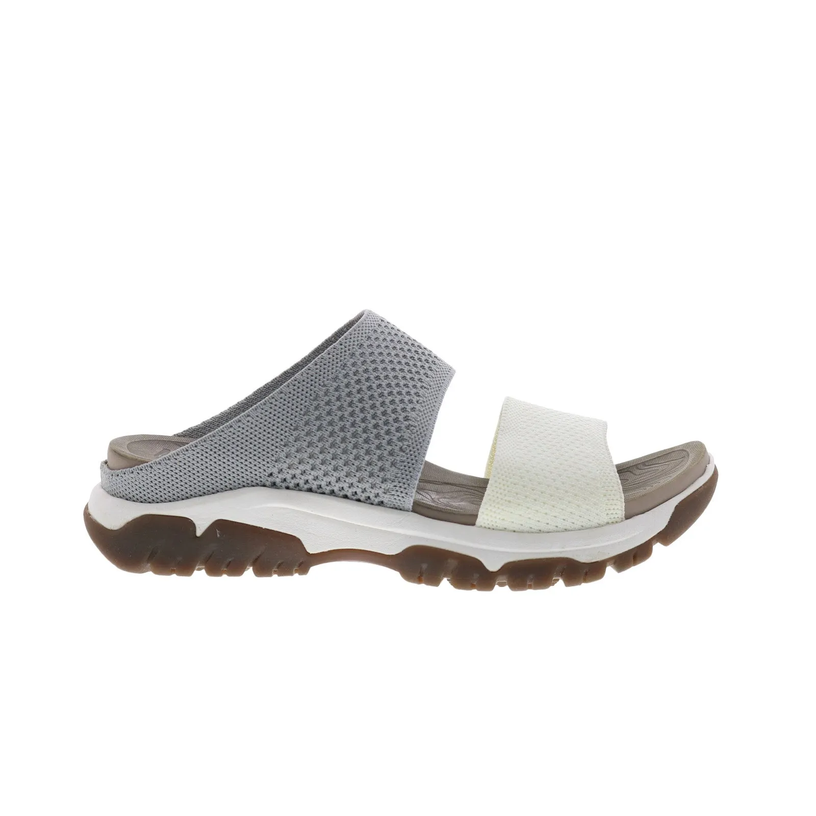 Bionica Nilsa BI0024798 Womens White Mesh Slip On Slides Sandals Shoes