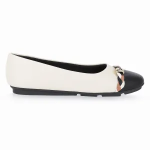 Black & White Nappa Flat (122.004)