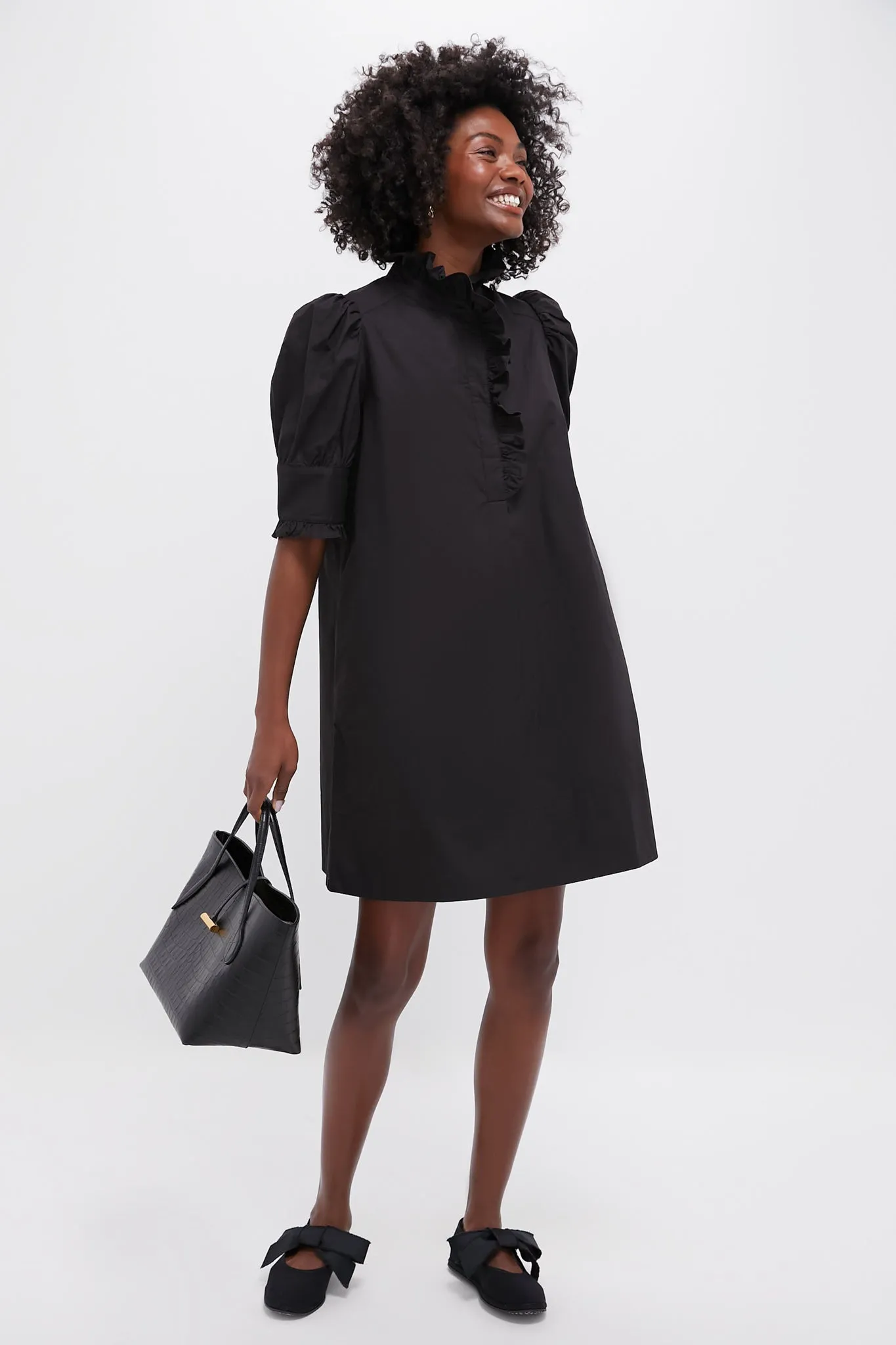 Black Gracelyn Mini Dress