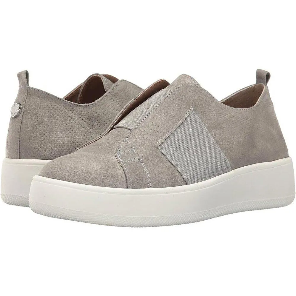 Brad Light Grey Slip On Shoes