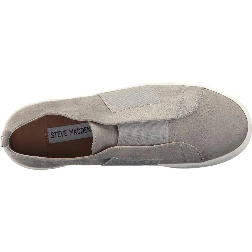 Brad Light Grey Slip On Shoes