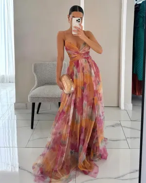 Camille | Maxi Dress with Floral Print