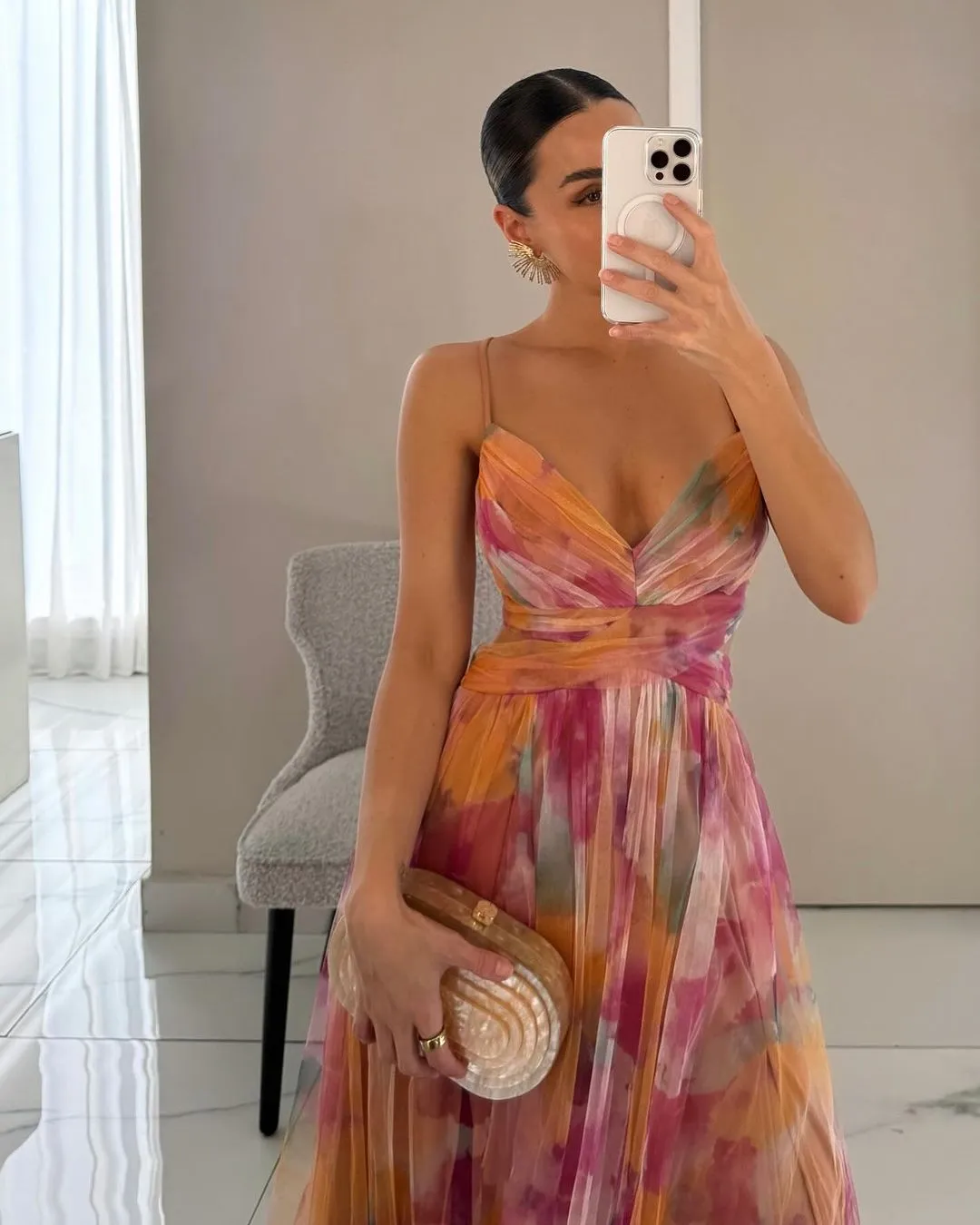 Camille | Maxi Dress with Floral Print
