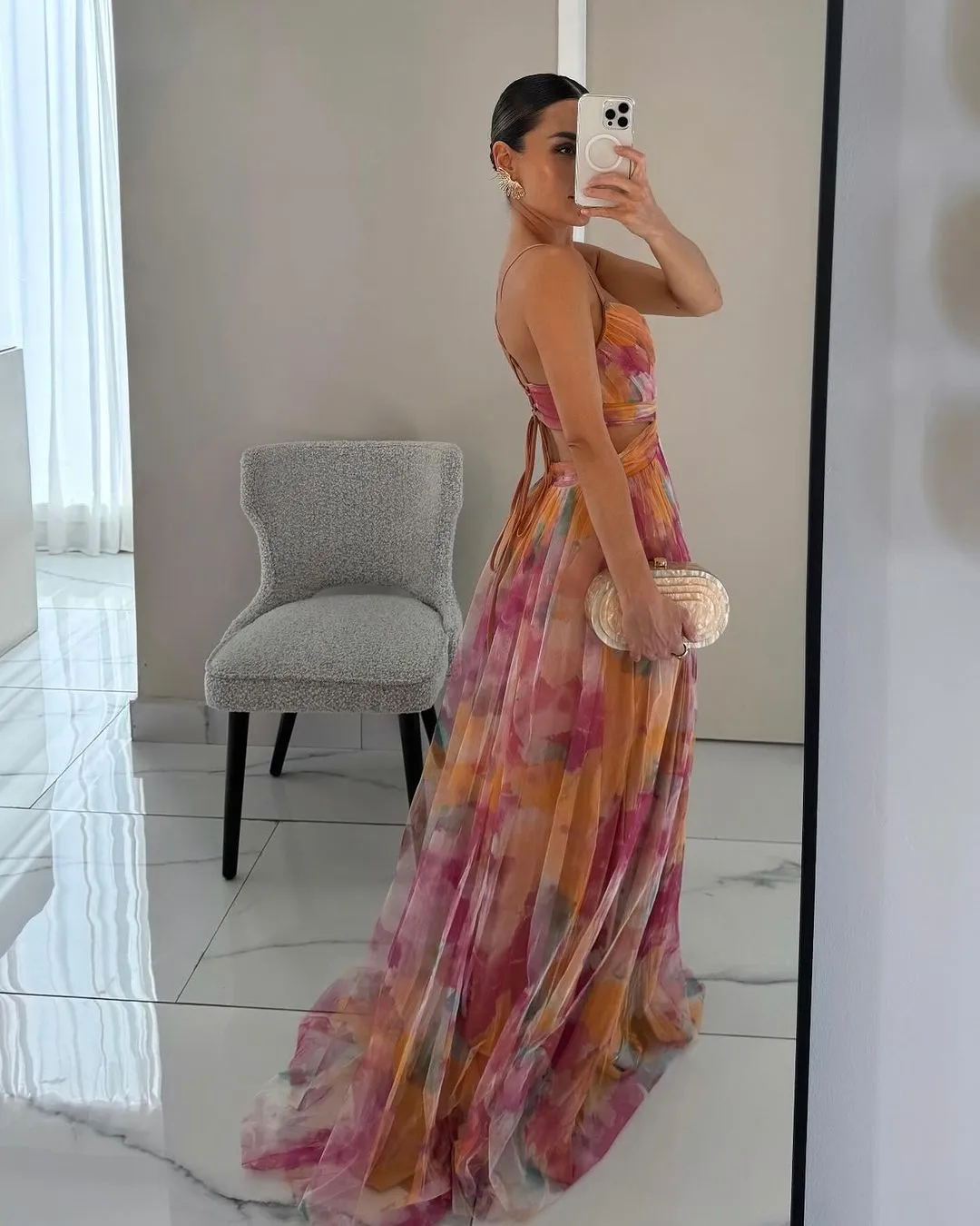 Camille | Maxi Dress with Floral Print