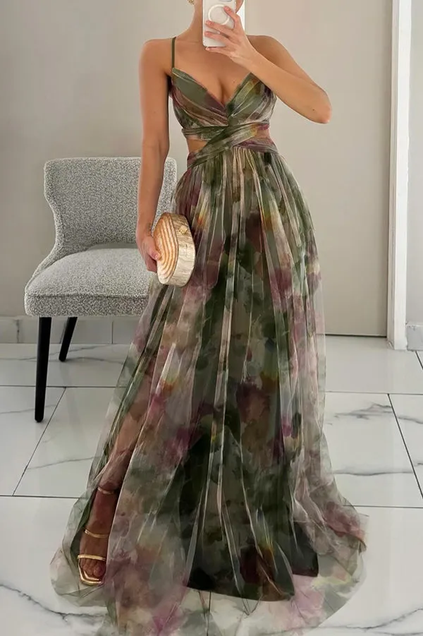 Camille | Maxi Dress with Floral Print