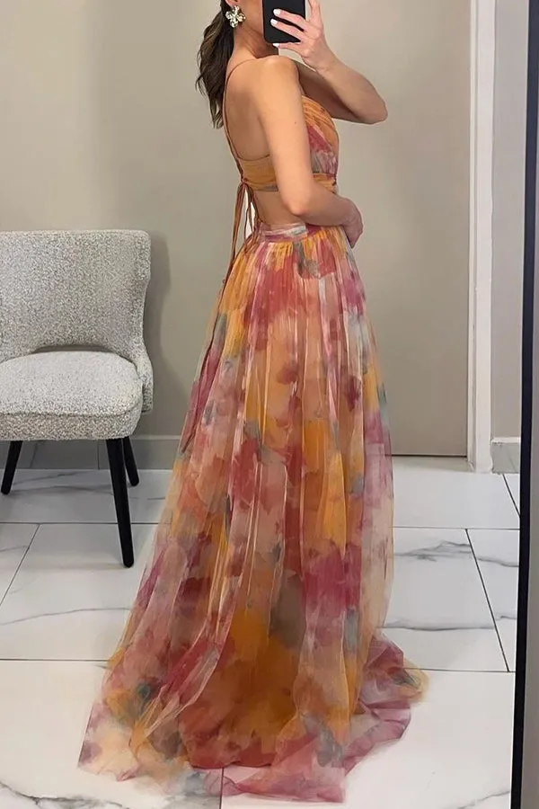 Camille | Maxi Dress with Floral Print
