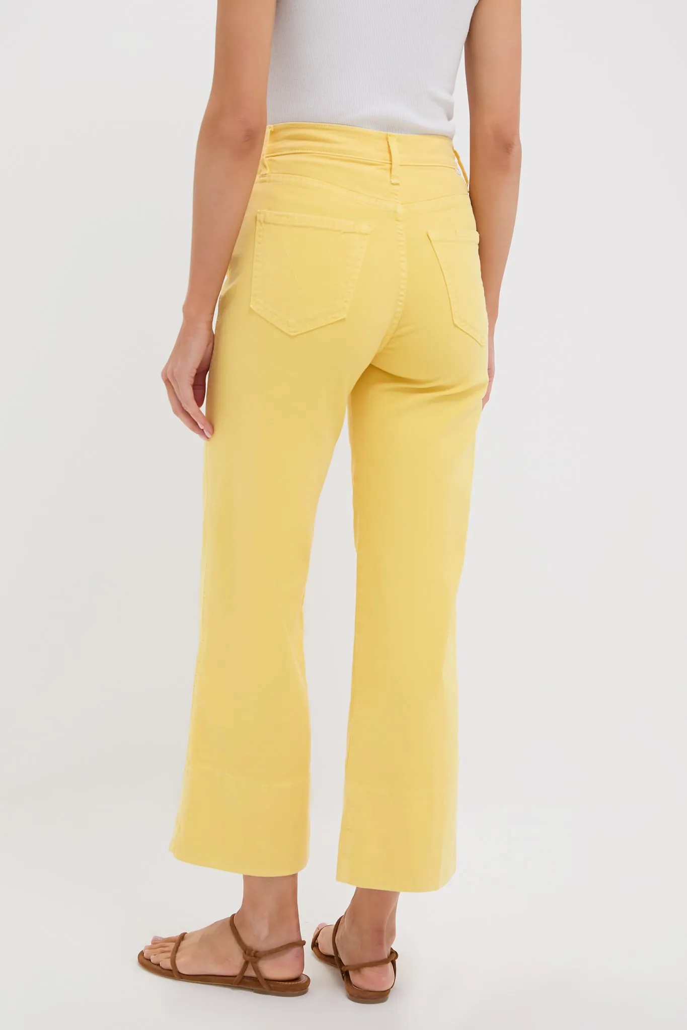 Chalk It Up Sunshine The Maven Wide Hem Ankle