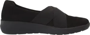 Clarks Women's Kayleigh Slip Black Suede 26163398