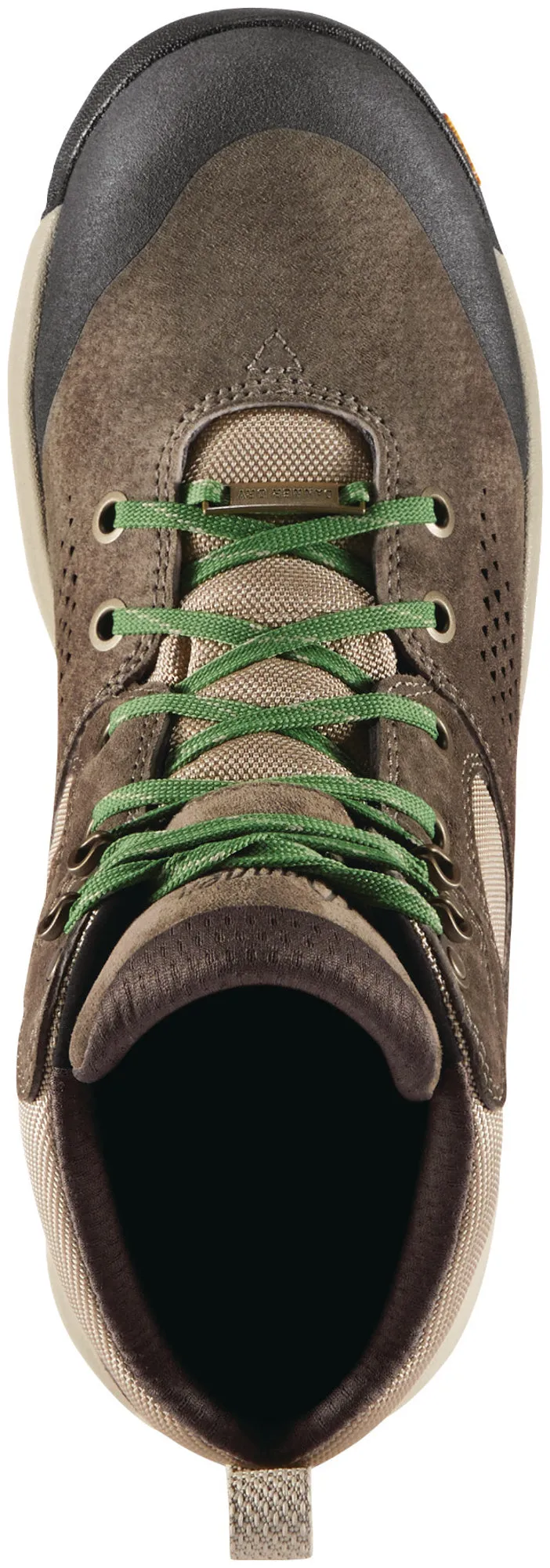 Danner Womens Inquire Mid Brown/Cactus Suede Hiking Boots