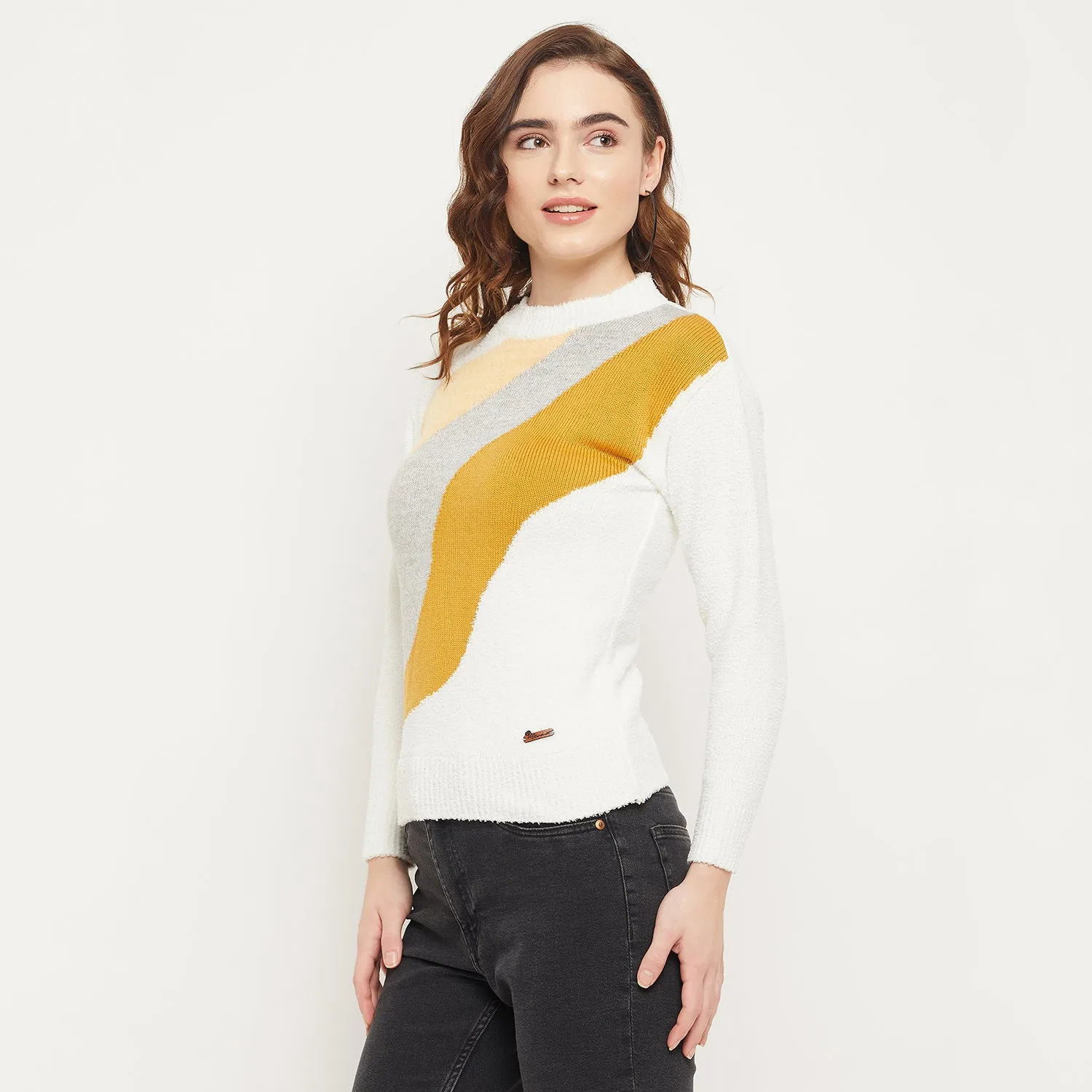 Duke Stardust Women Colorblock Pullover (SDS995)