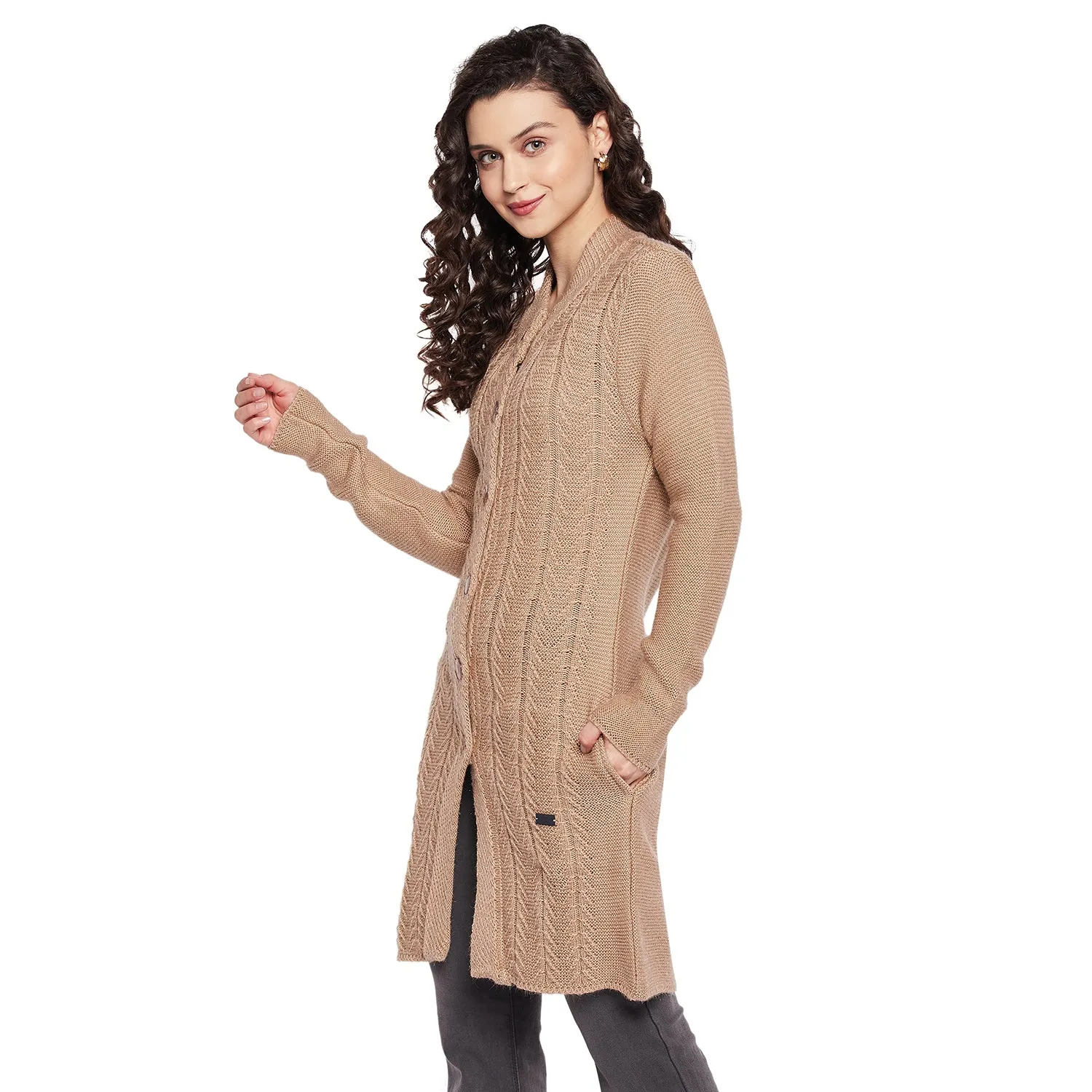Duke Stardust Women Full Sleeve Cardigan (SDS1088)