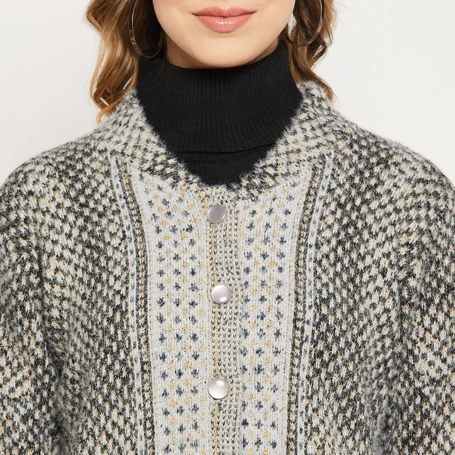 Duke Stardust Women Full Sleeve Cardigan (SDS1113)