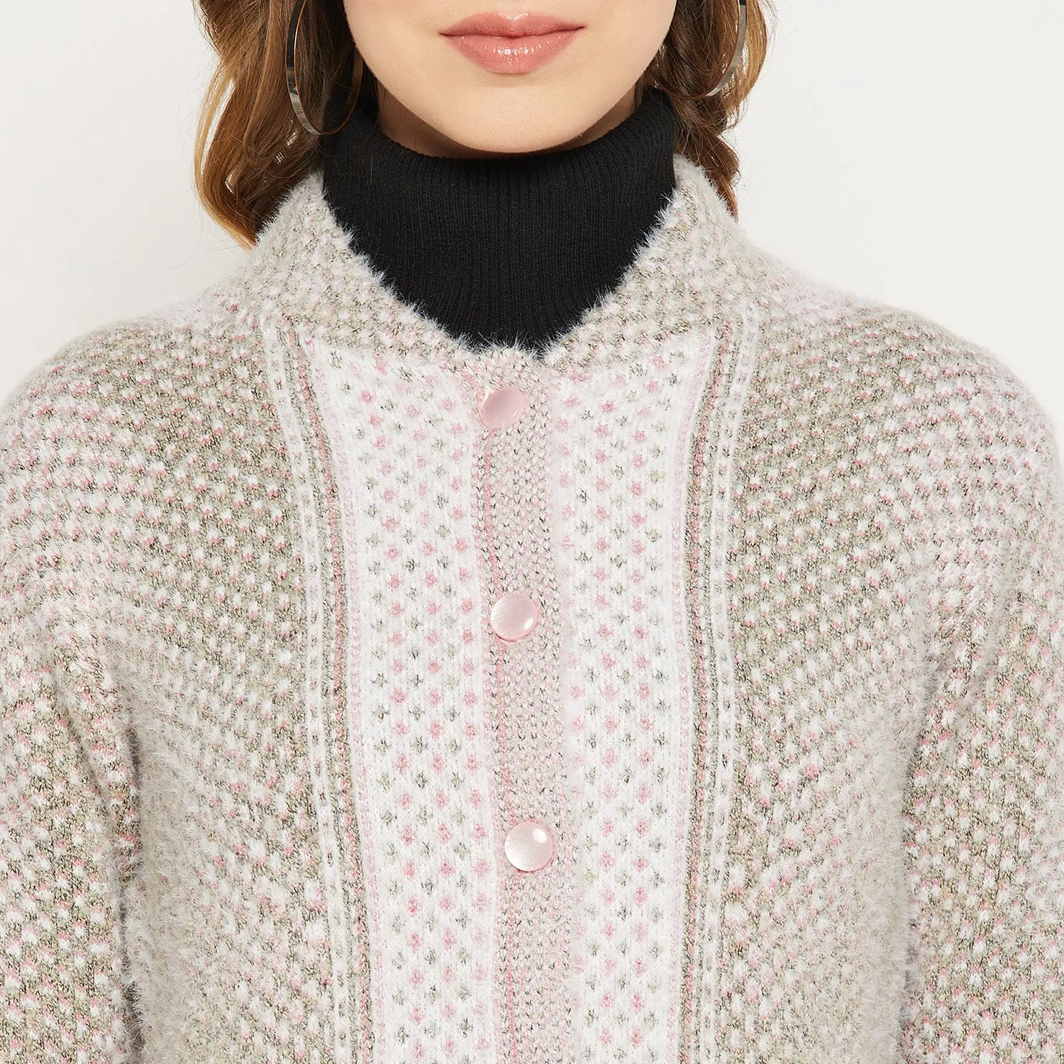 Duke Stardust Women Full Sleeve Cardigan (SDS1113)