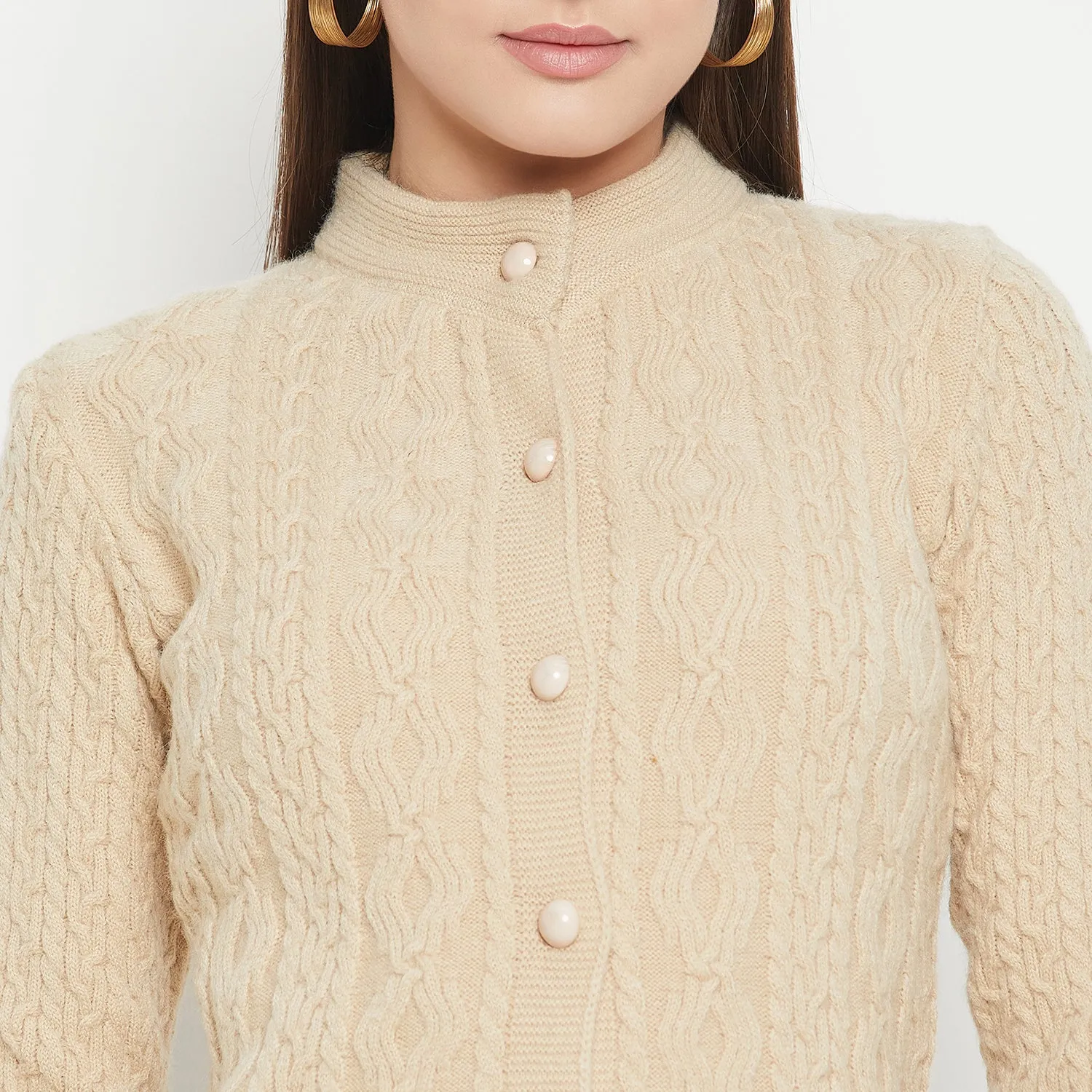 Duke Stardust Women Full Sleeve Cardigan (SDS1186)