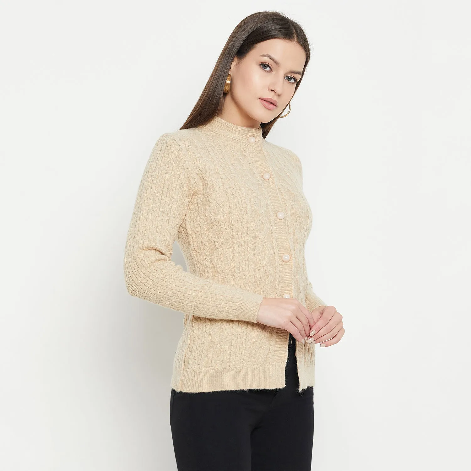 Duke Stardust Women Full Sleeve Cardigan (SDS1186)