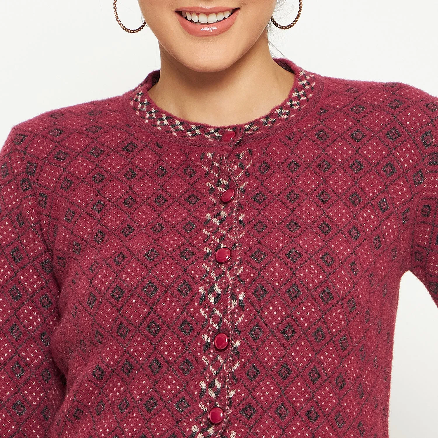 Duke Stardust Women Full Sleeve Cardigan (SDS1215)