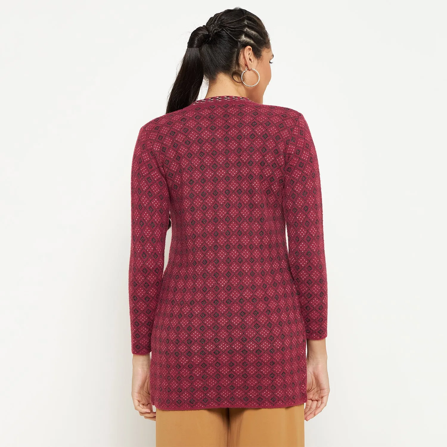 Duke Stardust Women Full Sleeve Cardigan (SDS1215)