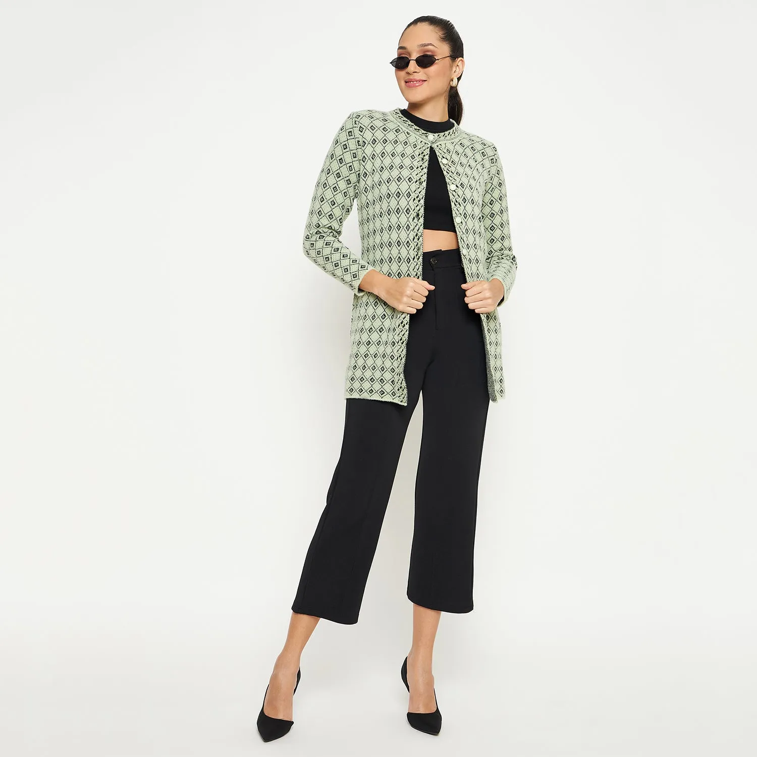 Duke Stardust Women Full Sleeve Cardigan (SDS1215)