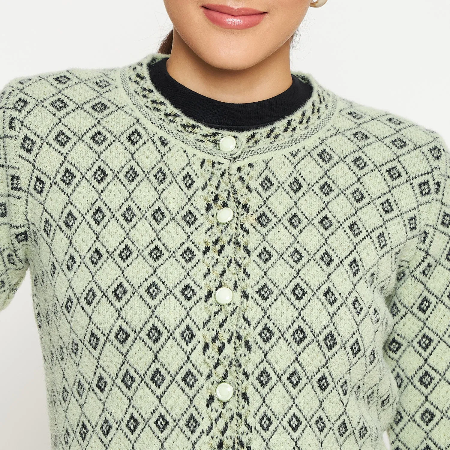 Duke Stardust Women Full Sleeve Cardigan (SDS1215)