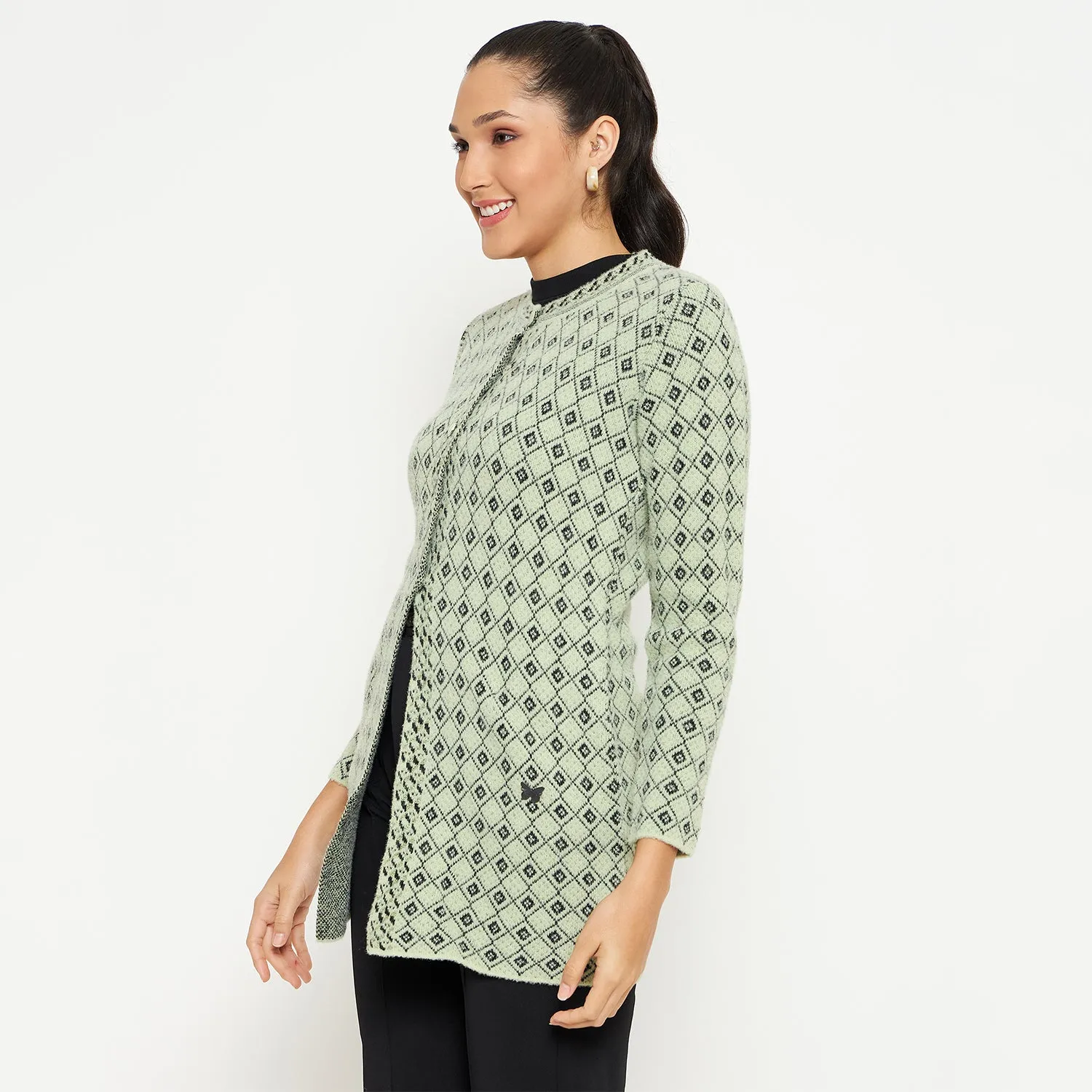 Duke Stardust Women Full Sleeve Cardigan (SDS1215)