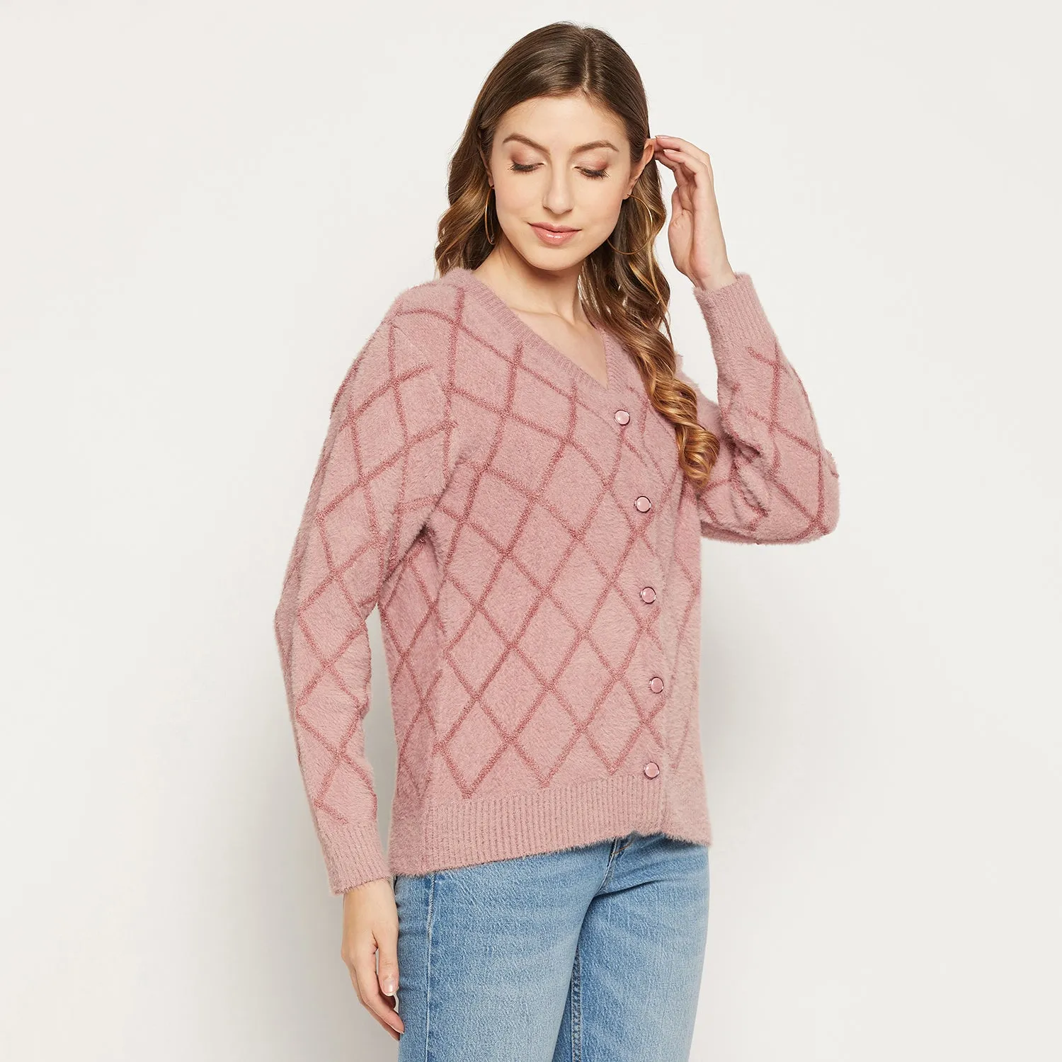 Duke Stardust Women Full Sleeve Cardigan (SDS9714)