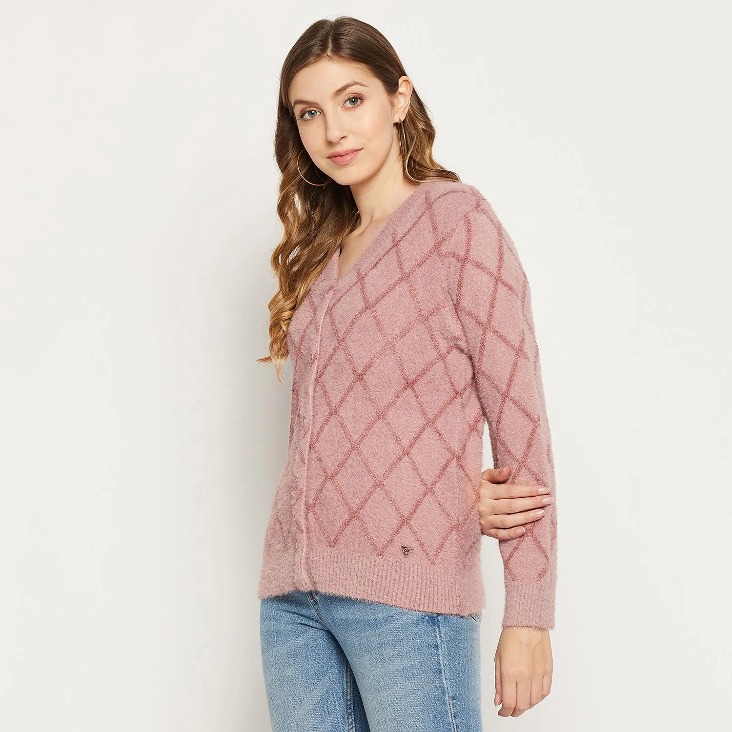 Duke Stardust Women Full Sleeve Cardigan (SDS9714)