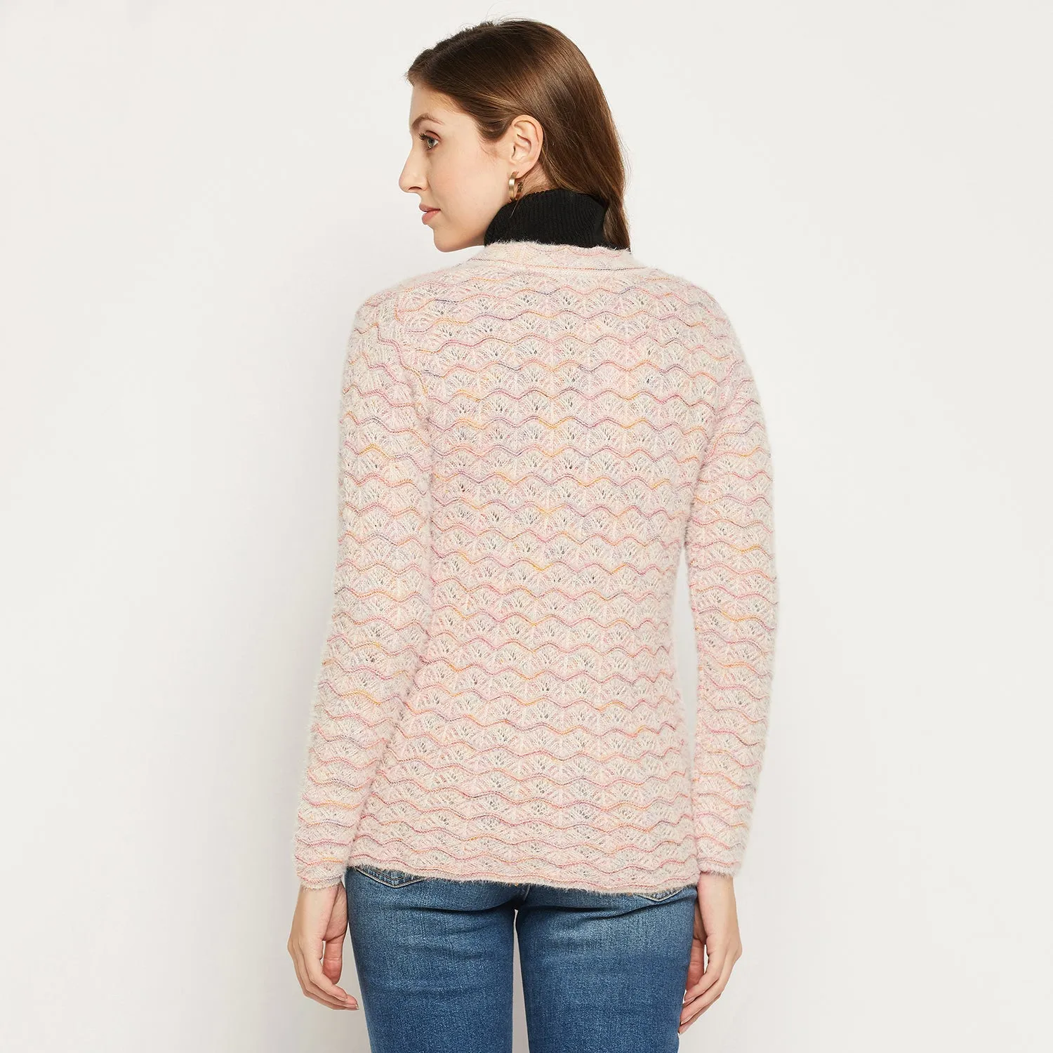 Duke Stardust Women Full Sleeve Cardigan (SDS9739)