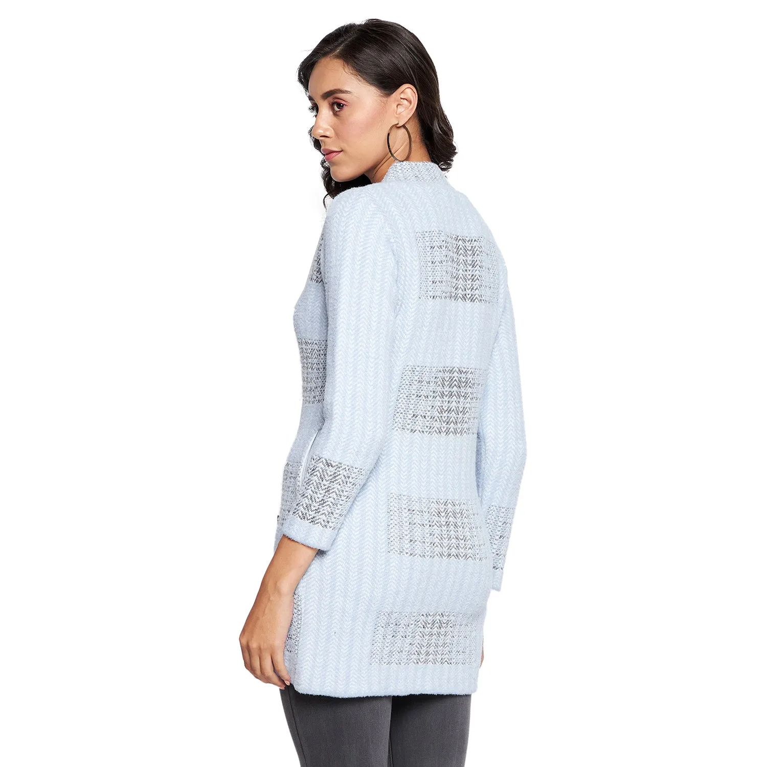 Duke Stardust Women Full sleeve Collared Neck Cardigan (SDS1115)