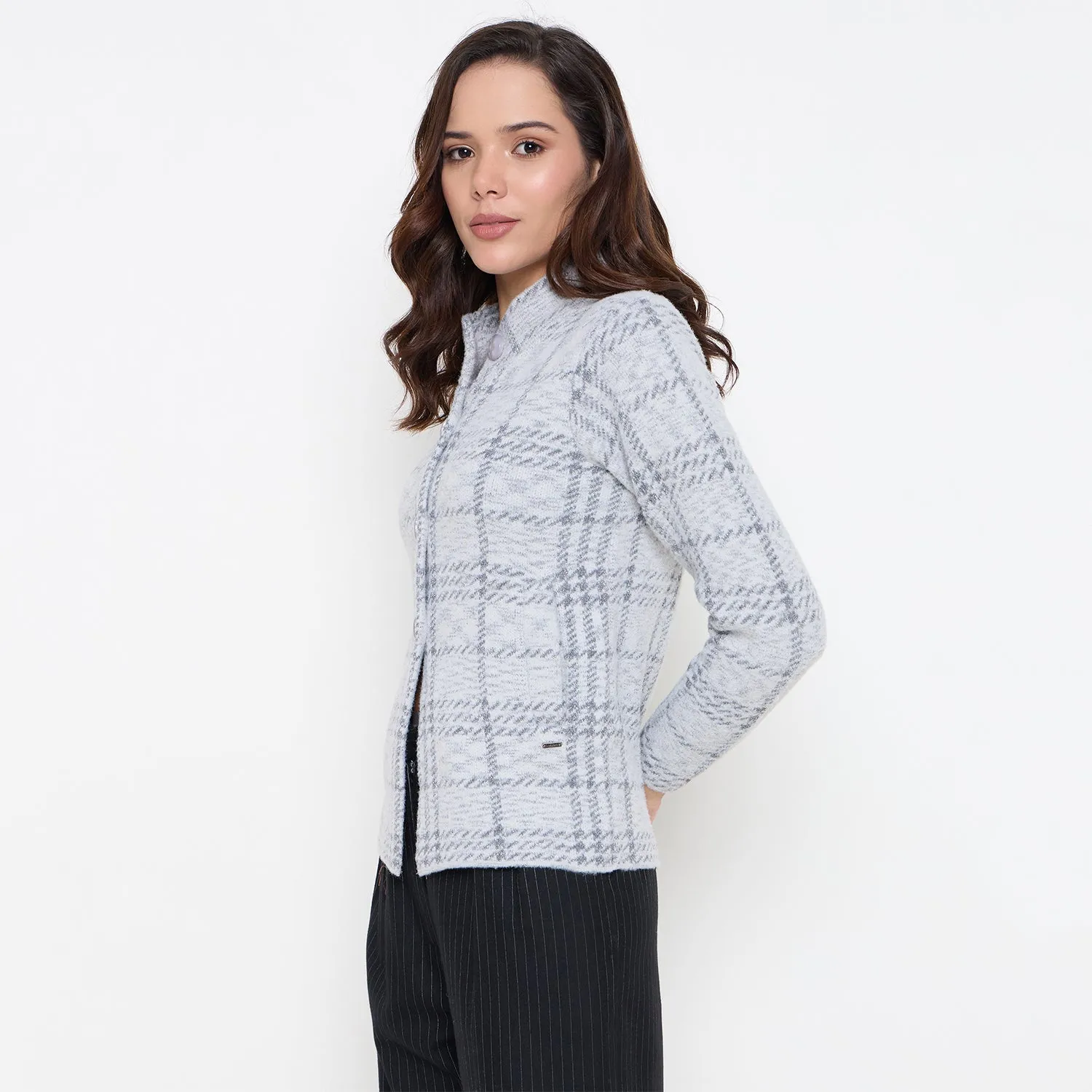 Duke Stardust Women Full Sleeve Front Open Cardigan (SDS1343)
