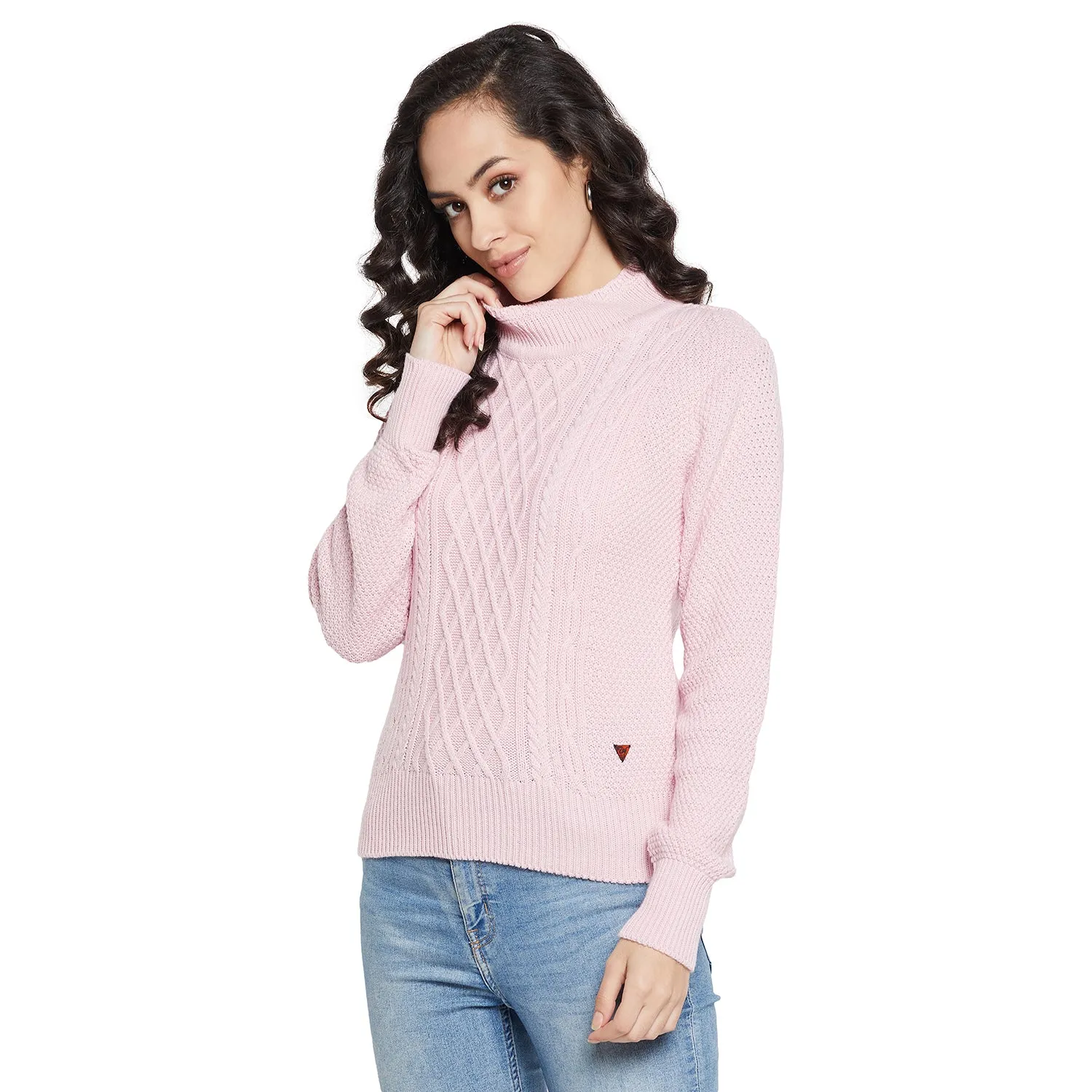Duke Stardust Women Full sleeve High Neck Pullover (SDS992)