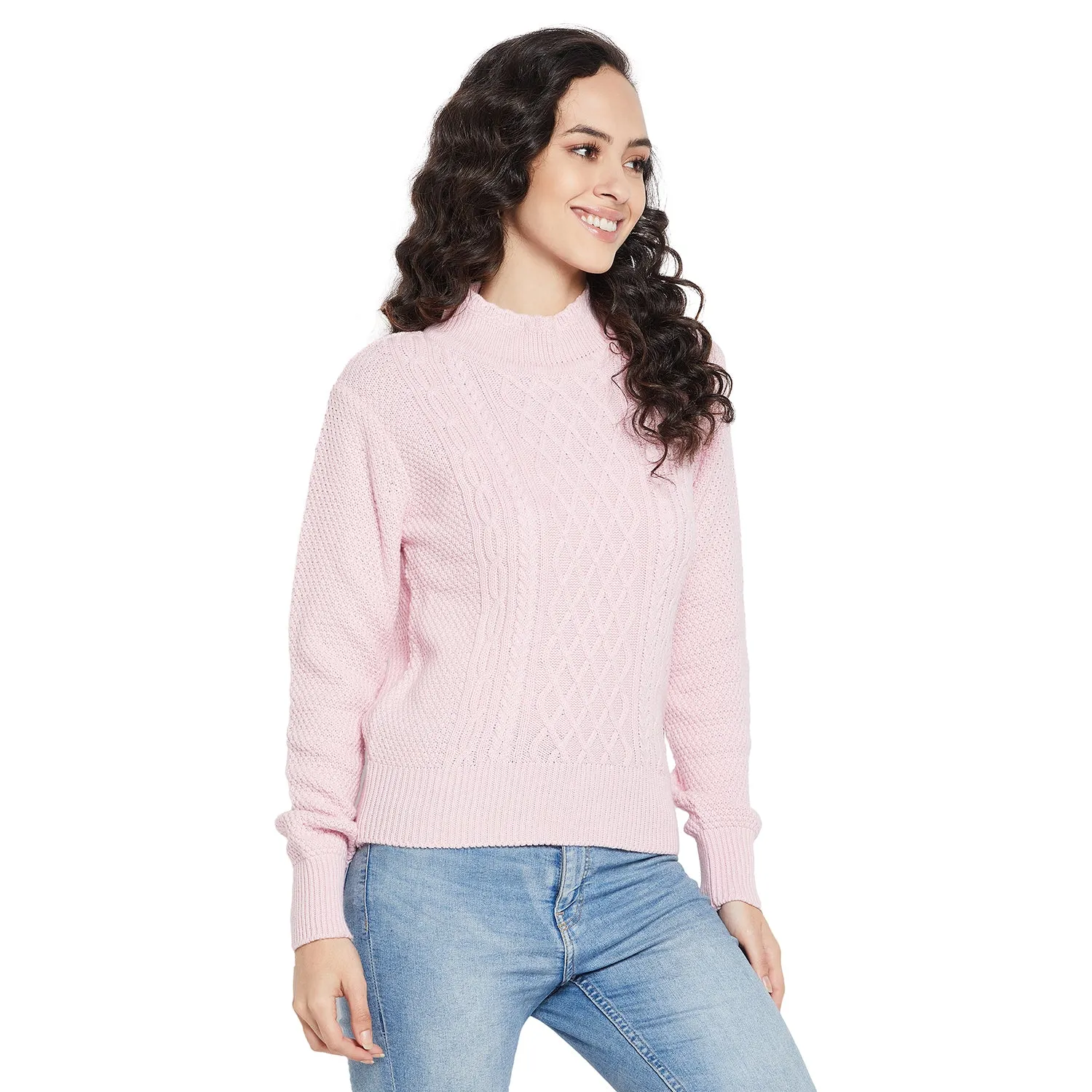 Duke Stardust Women Full sleeve High Neck Pullover (SDS992)