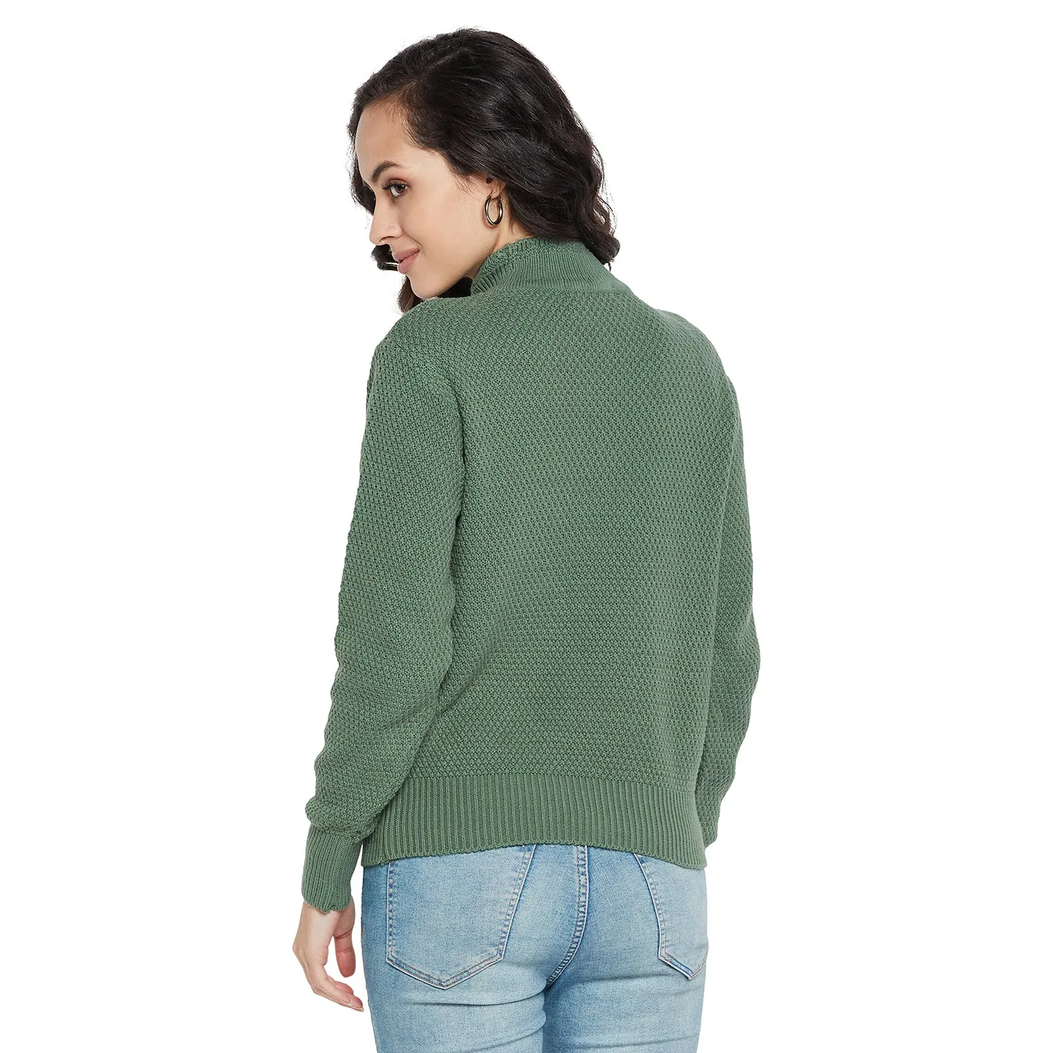 Duke Stardust Women Full sleeve High Neck Pullover (SDS992)