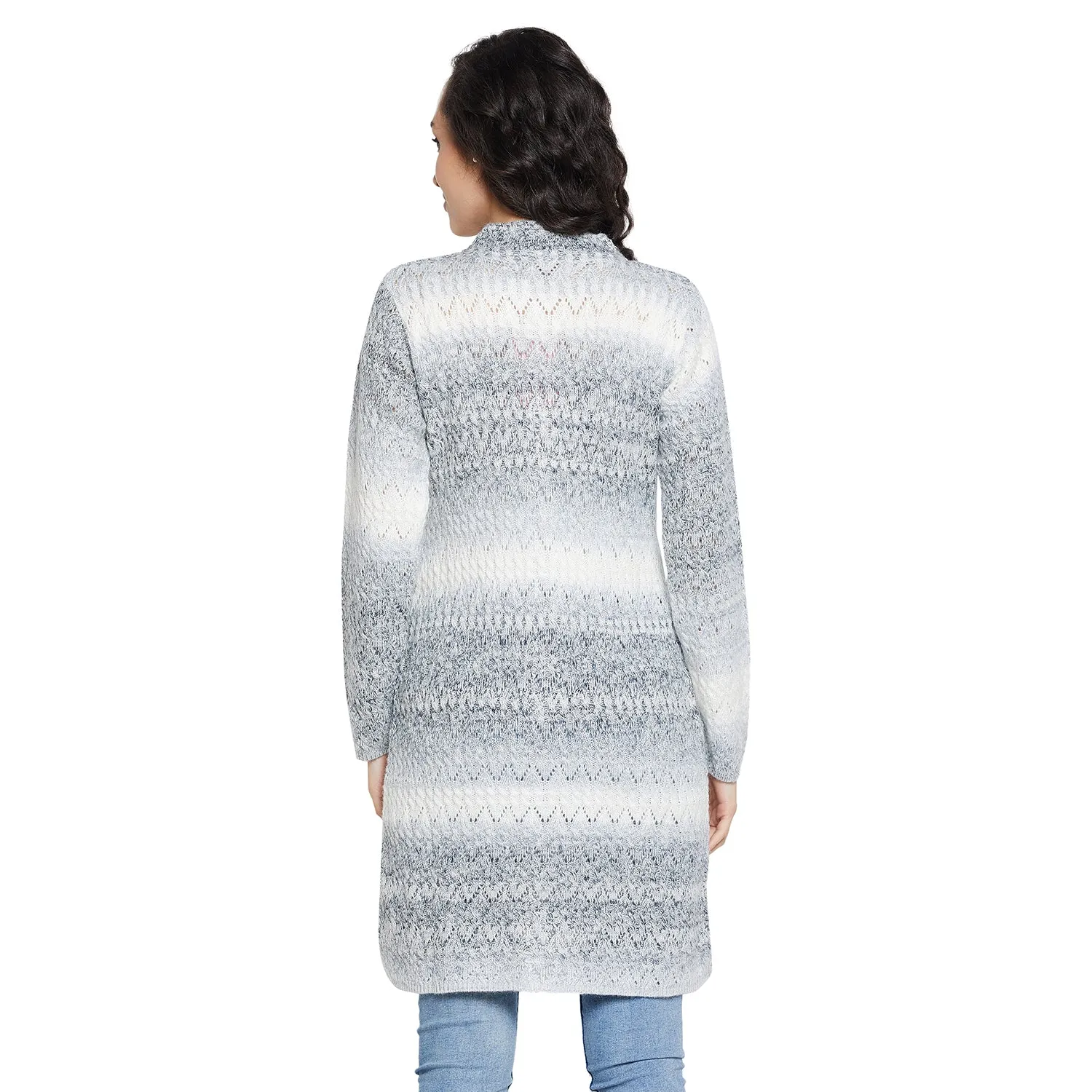 Duke Stardust Women Full sleeve Round Neck Cardigan (SDS1097)