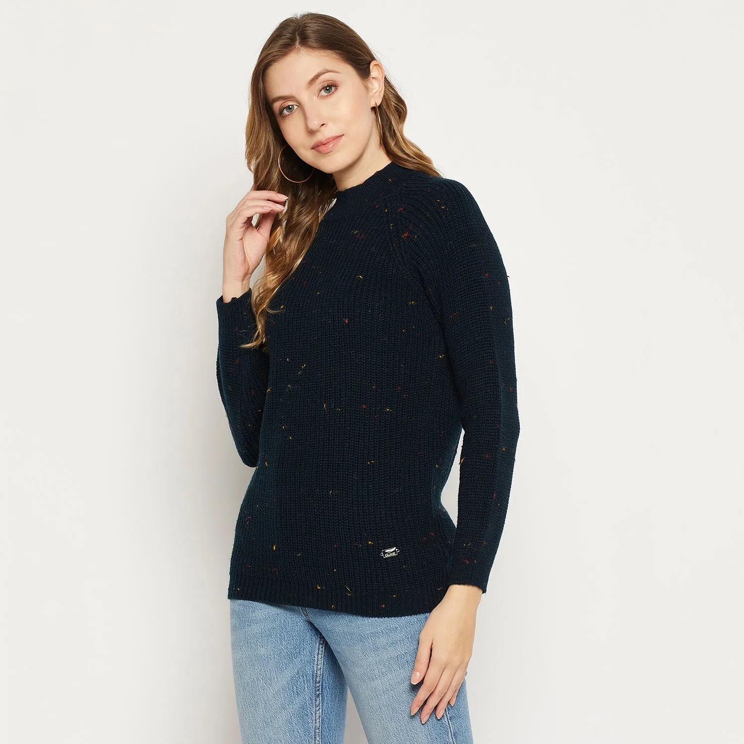 Duke Stardust Women Full Sleeve Sweater (SDS1024)