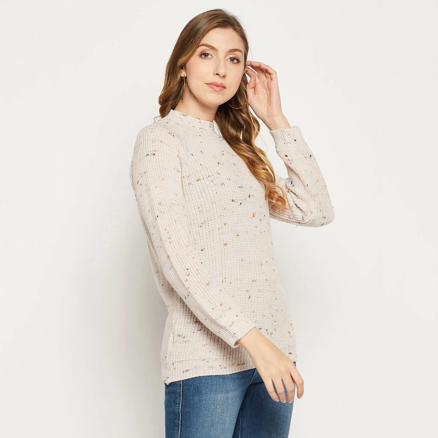 Duke Stardust Women Full Sleeve Sweater (SDS1024)