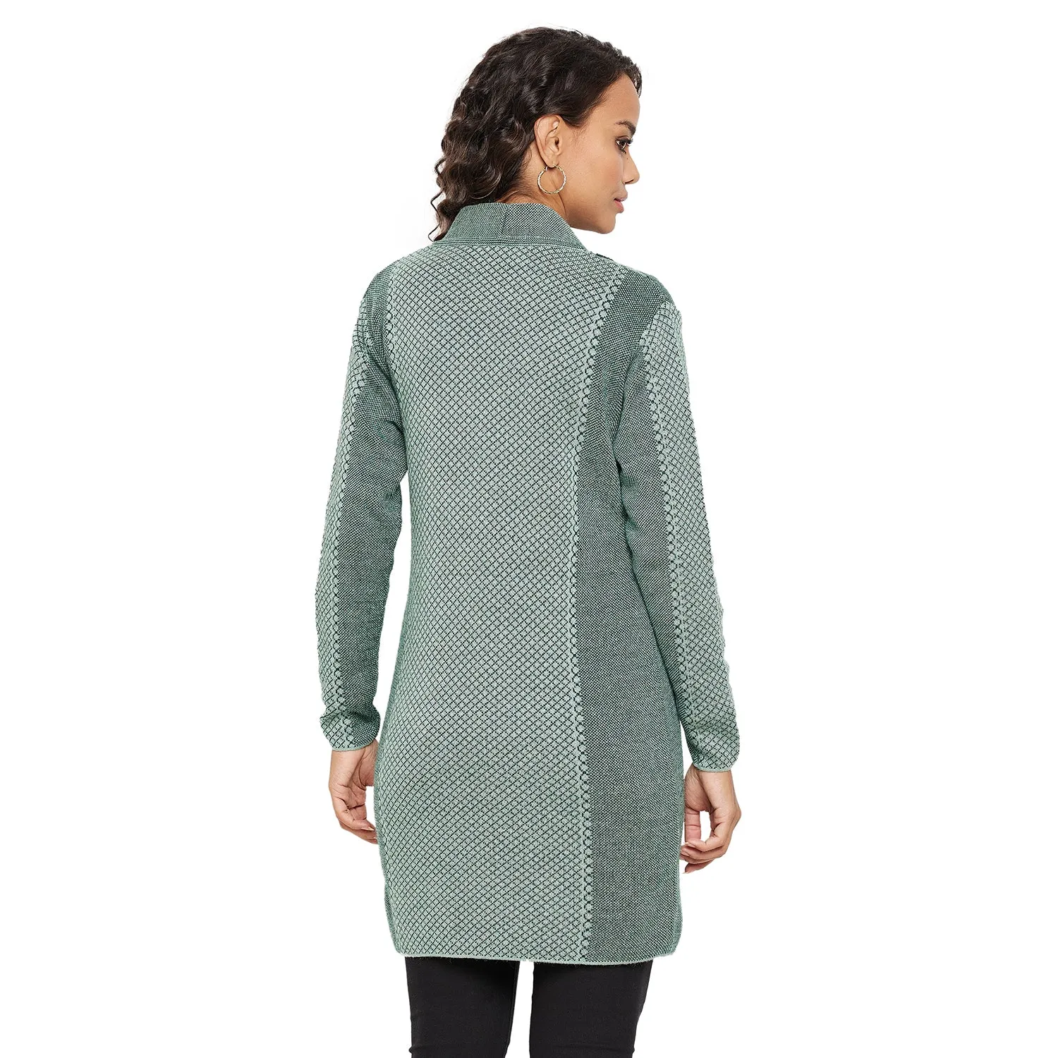 Duke Stardust Women Full sleeve V Neck Cardigan (SDS1133)