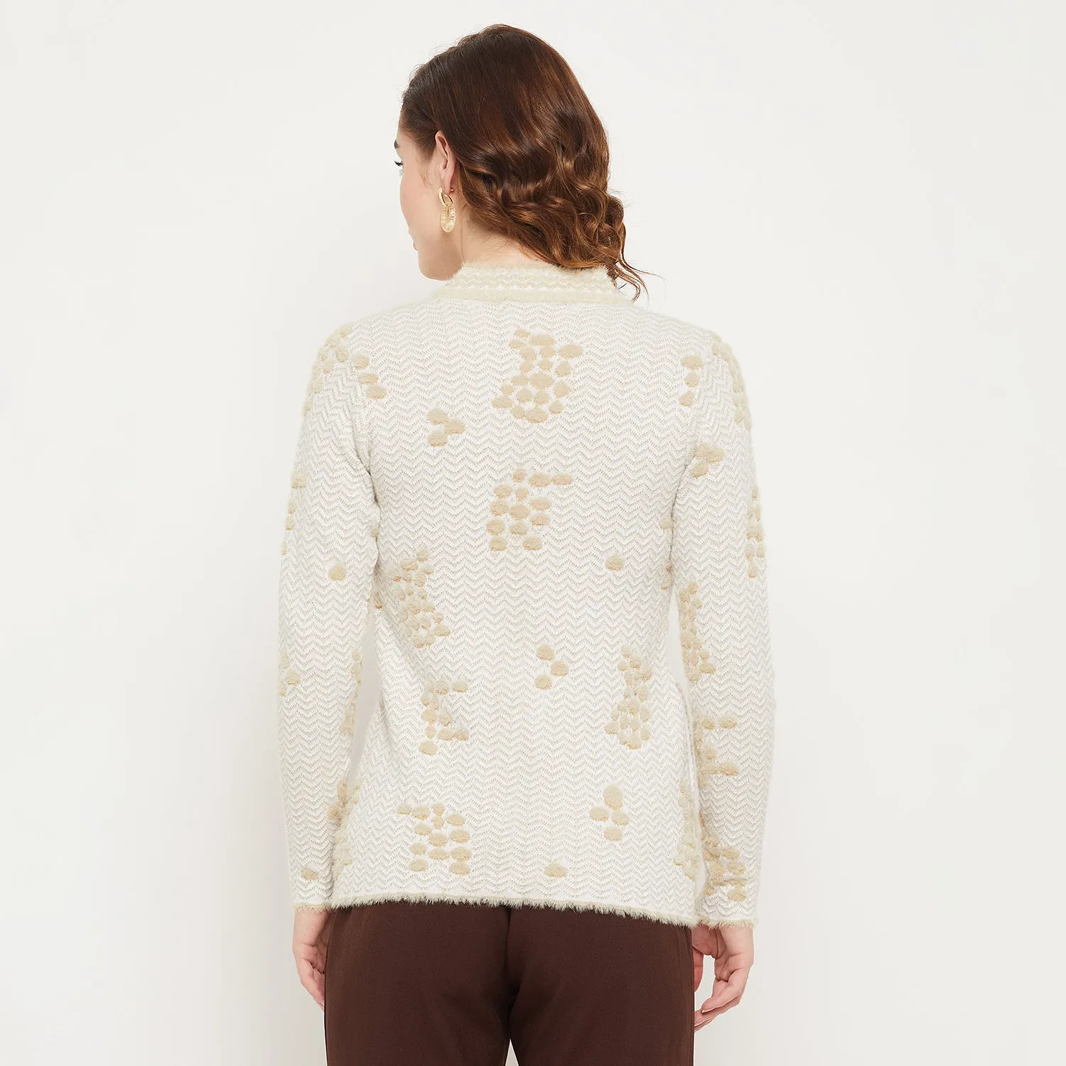 Duke Stardust Women Self Design Cardigan (SDS1041)