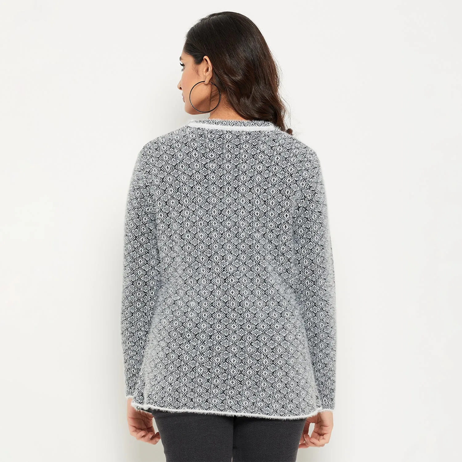 Duke Stardust Women Self Design Cardigan (SDS1064)