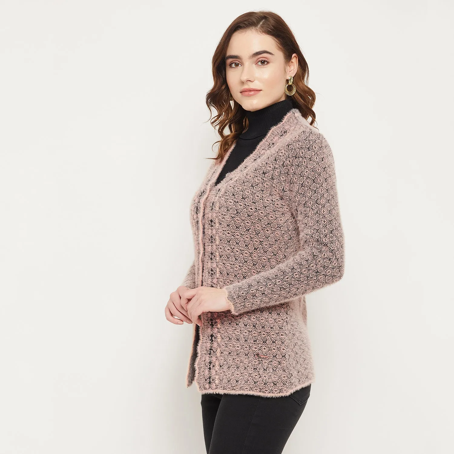 Duke Stardust Women Self Design Cardigan (SDS1064)