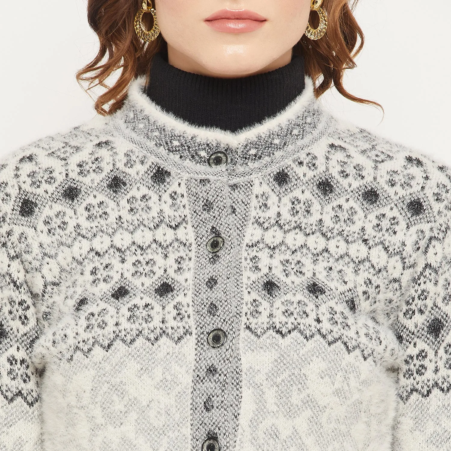 Duke Stardust Women Self Design Cardigan (SDS1106)