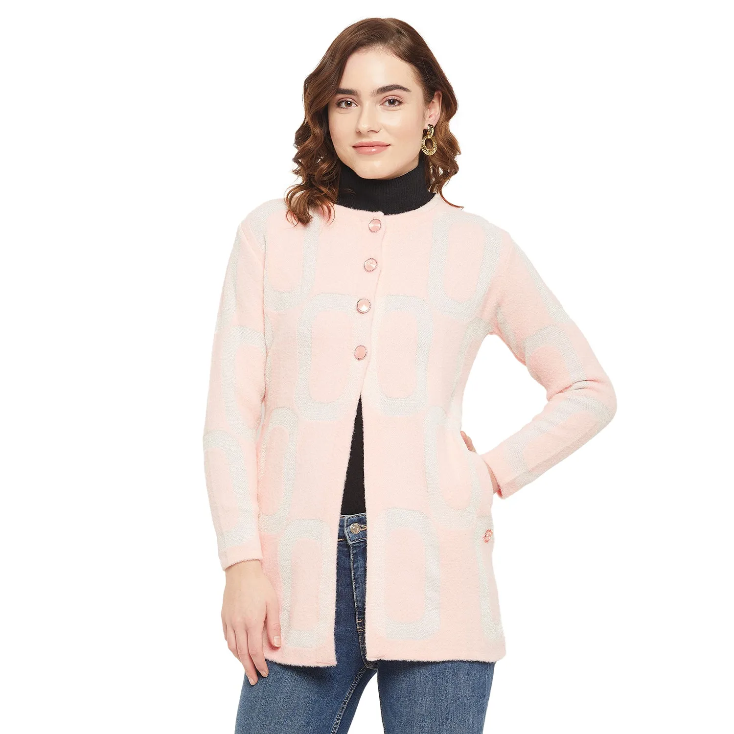 Duke Stardust Women Self Design Cardigan (SDS1109)