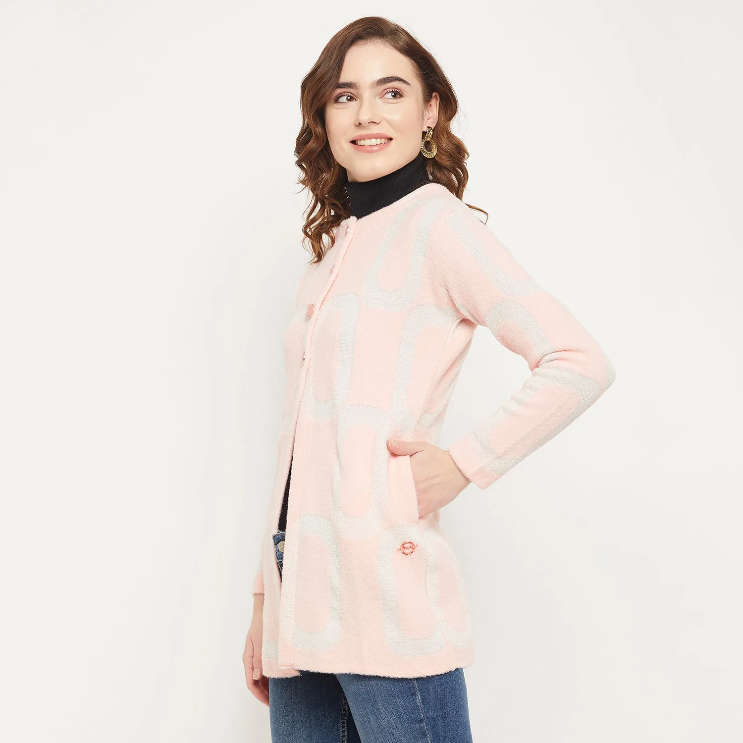 Duke Stardust Women Self Design Cardigan (SDS1109)