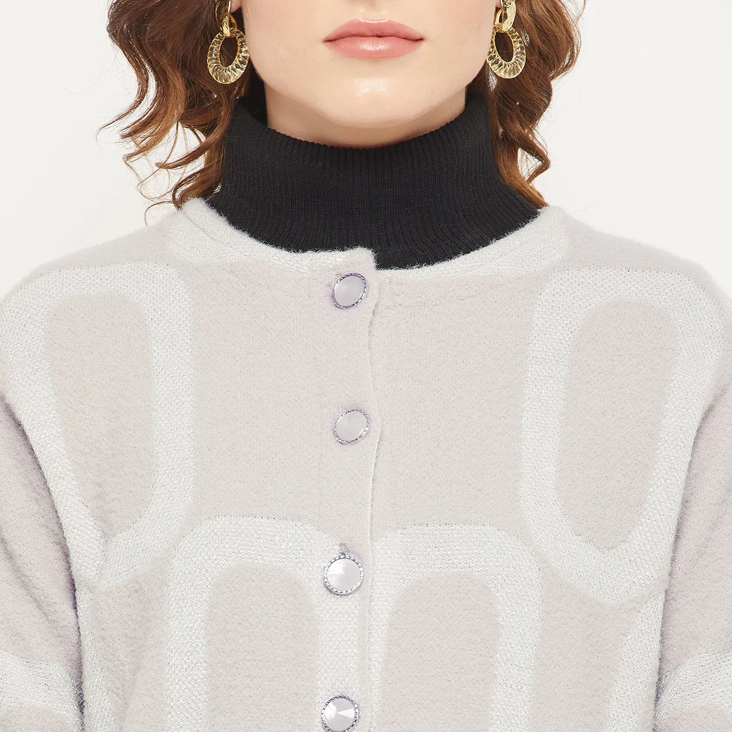 Duke Stardust Women Self Design Cardigan (SDS1109)