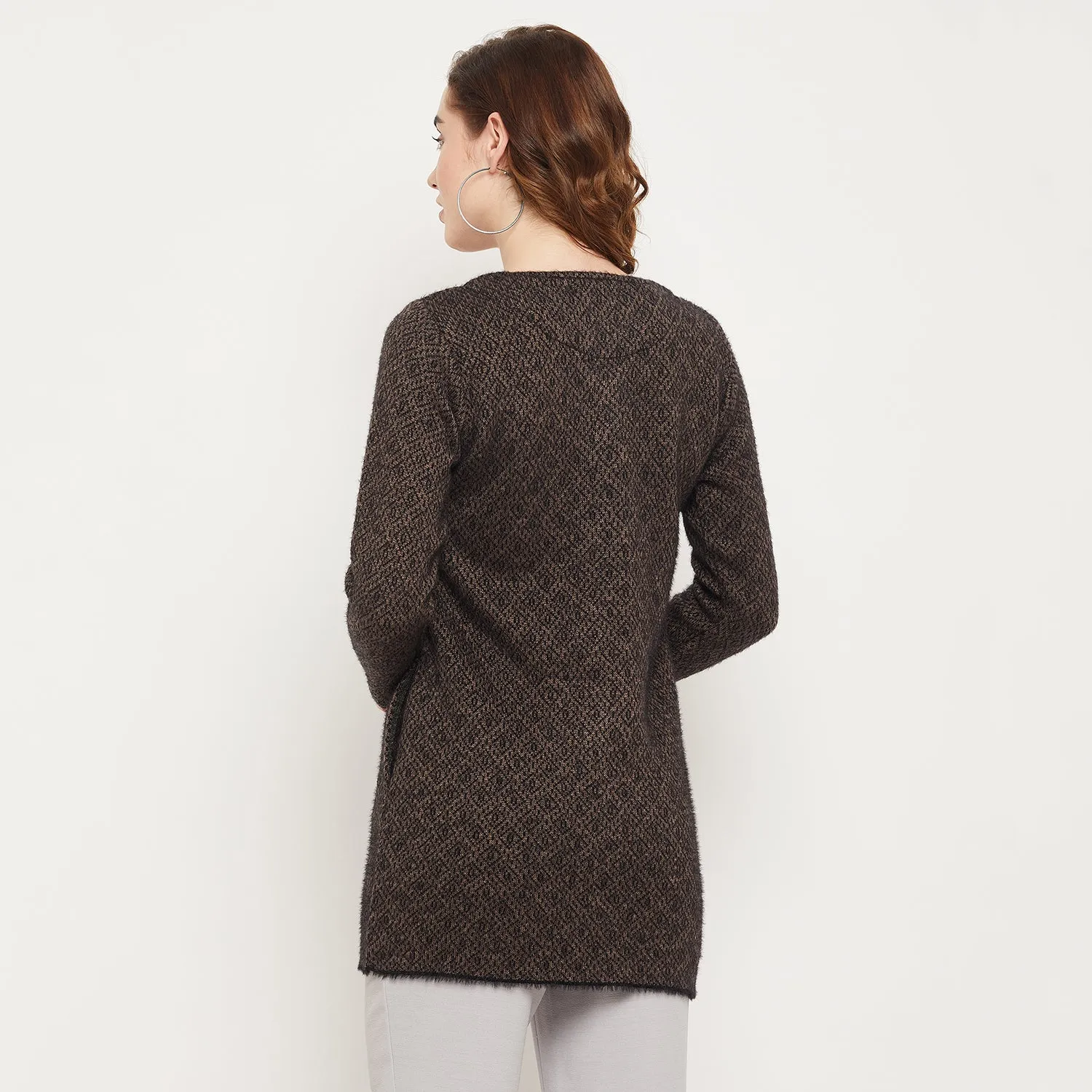 Duke Stardust Women Self Design Cardigan (SDS1110)