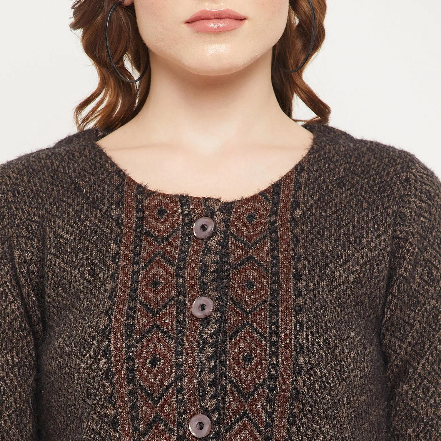 Duke Stardust Women Self Design Cardigan (SDS1110)