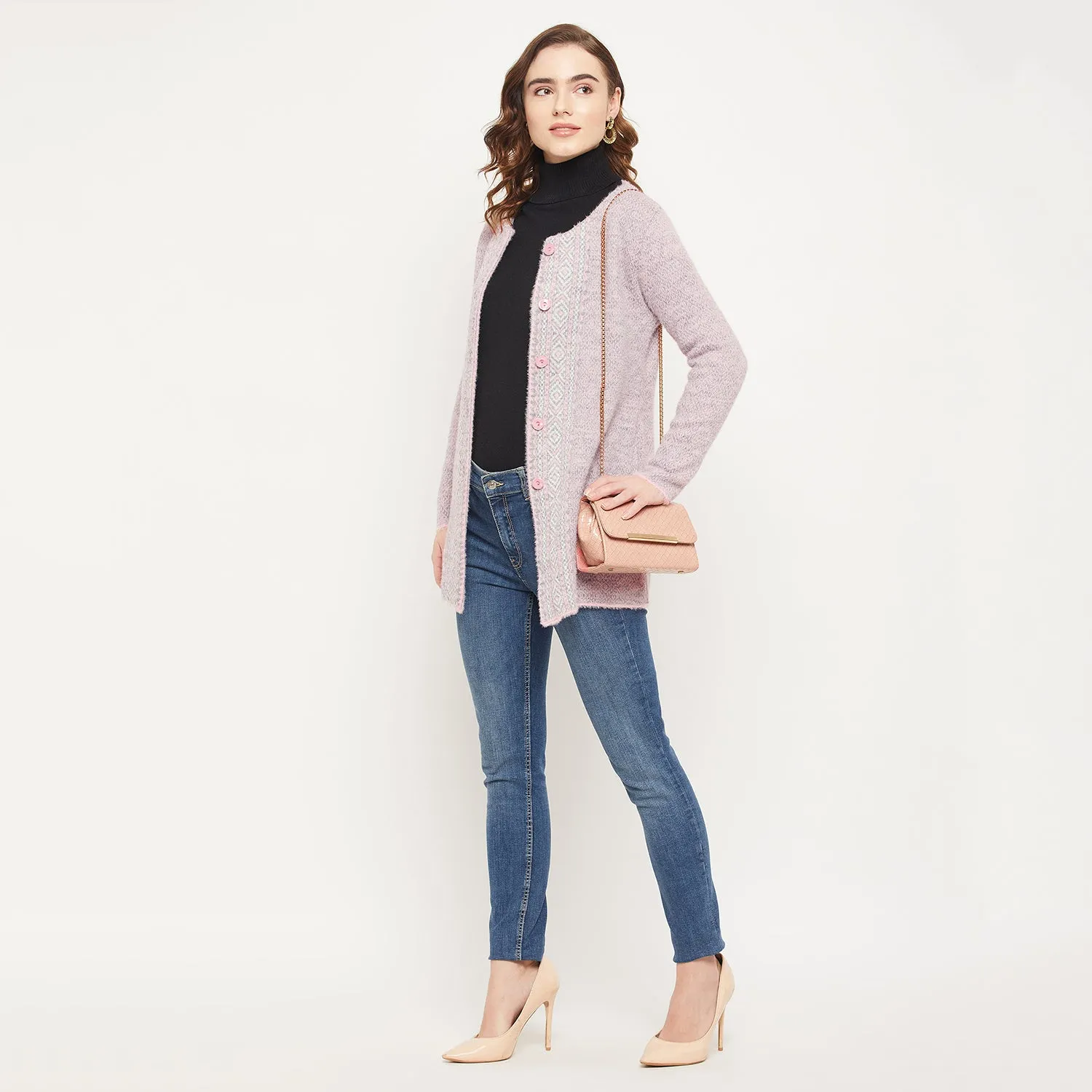 Duke Stardust Women Self Design Cardigan (SDS1110)