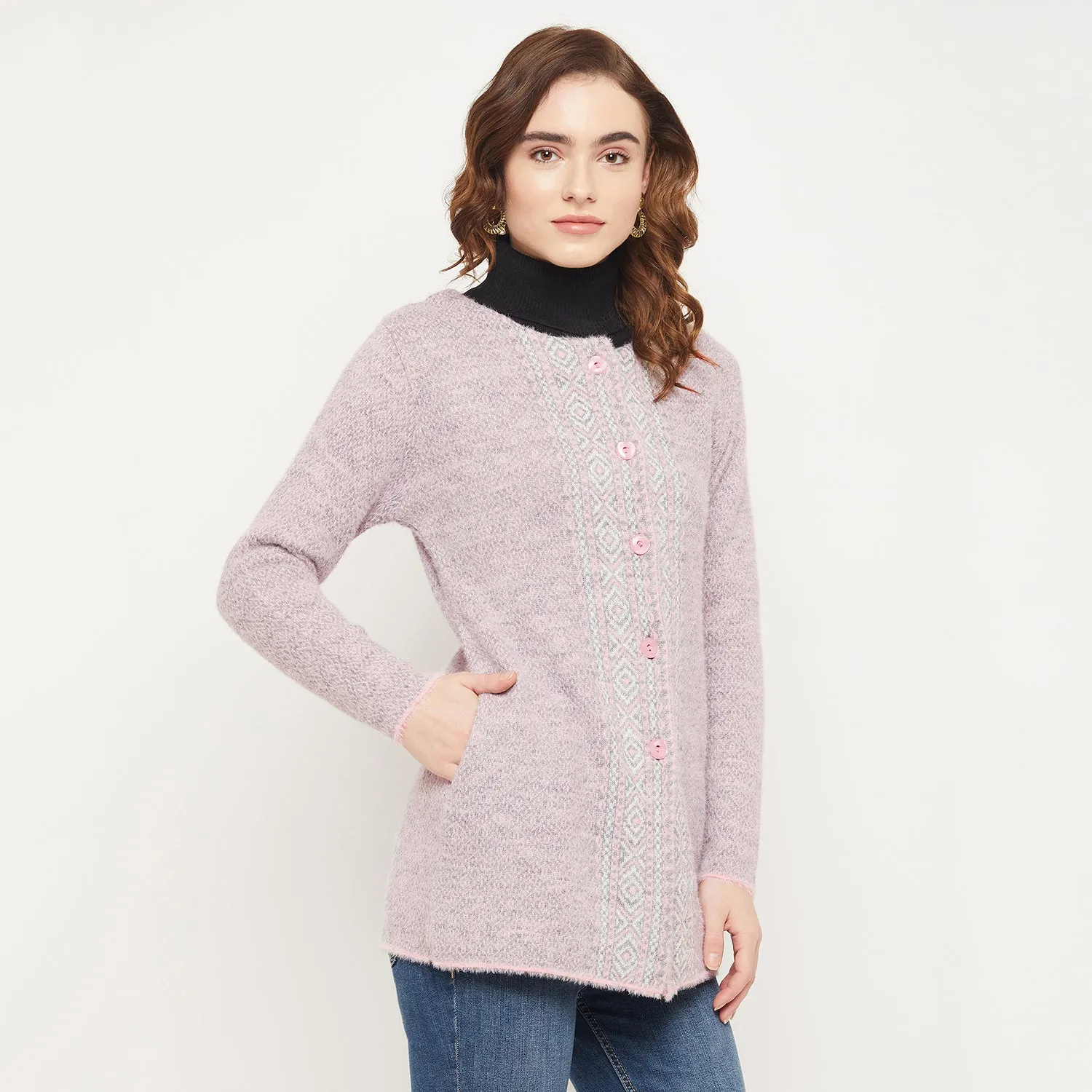 Duke Stardust Women Self Design Cardigan (SDS1110)